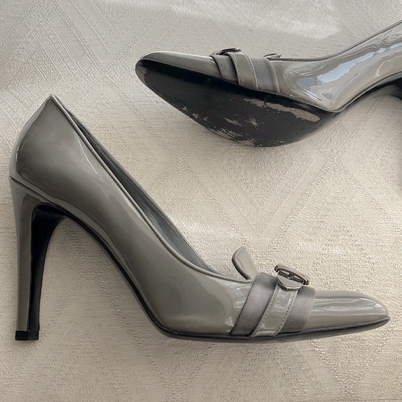 Gucci grey patent leather shoes - Picture 2 of 4